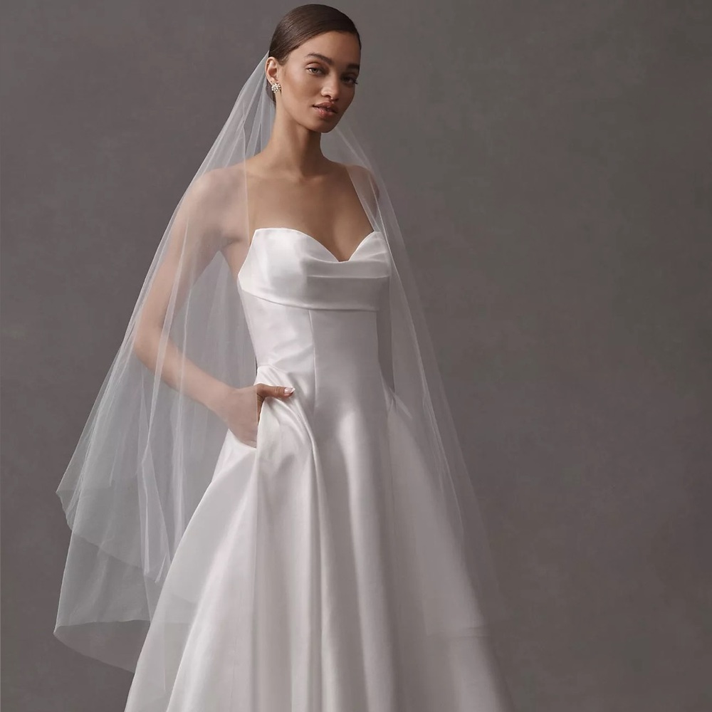 BHLDN Maxine Cathedral Veil